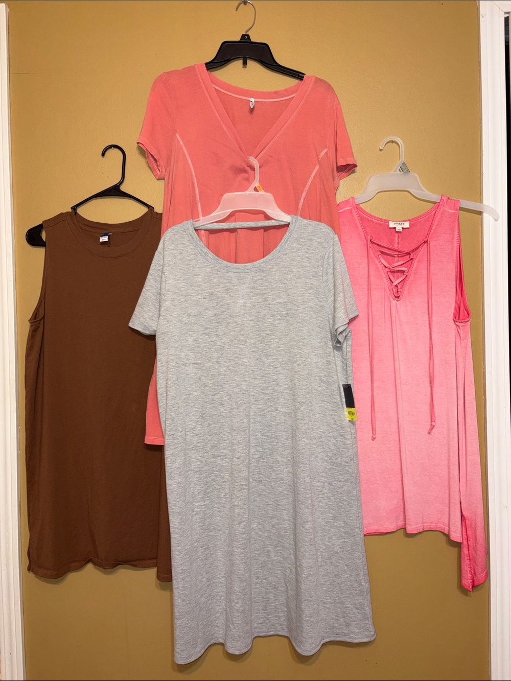 Women's Summer Boutique Dress Lot of 4 Size Large Z Supply Xersion Some  NWT